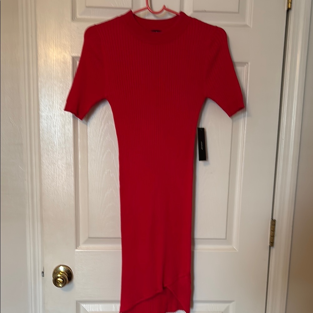 Ribbed Knit Dress